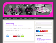 Tablet Screenshot of cupcakekellys.com